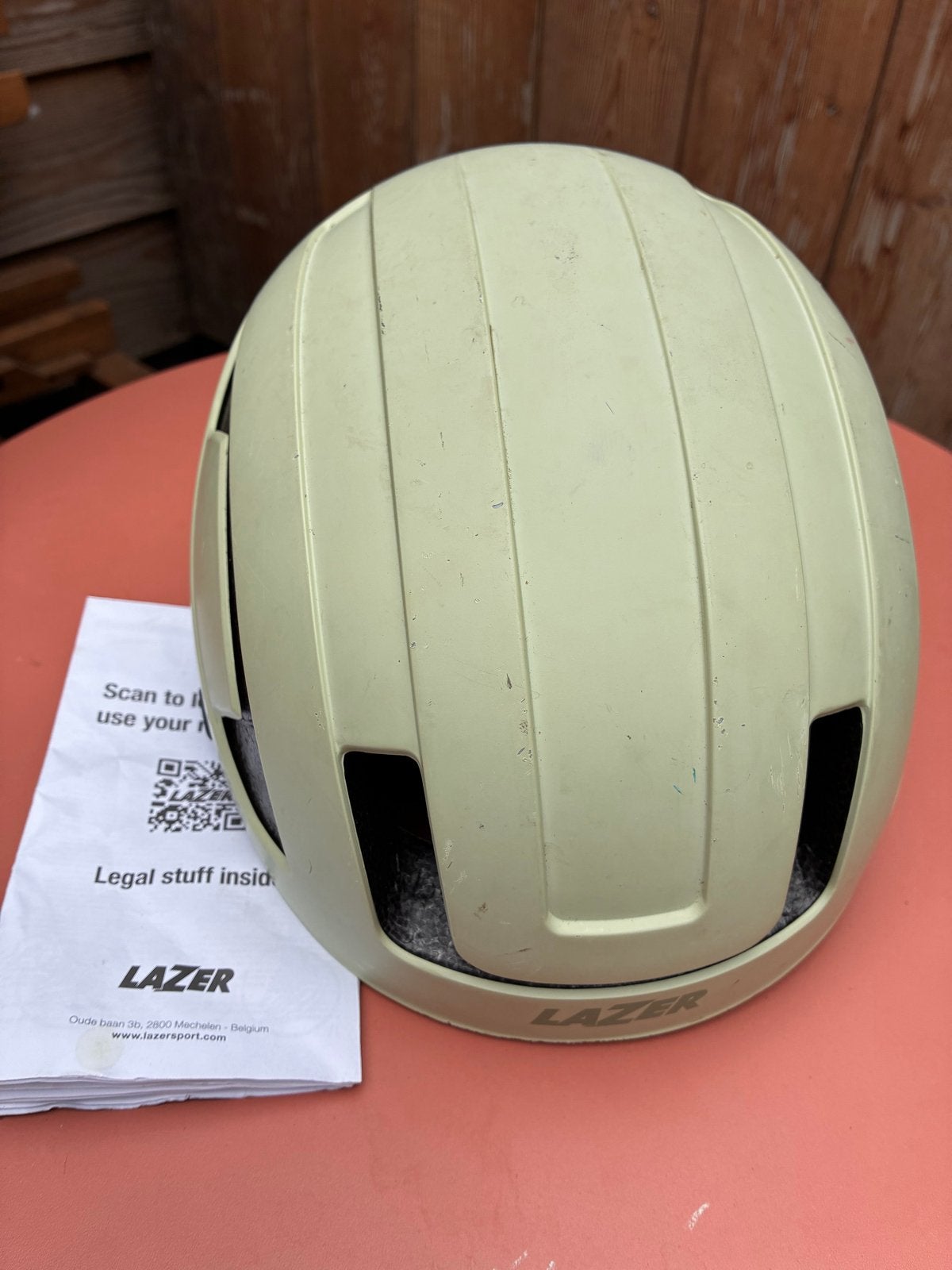 Lazer fietshelm maat S (52-56 cm), Ophalen, Gebruikt, S, Heer of Dame