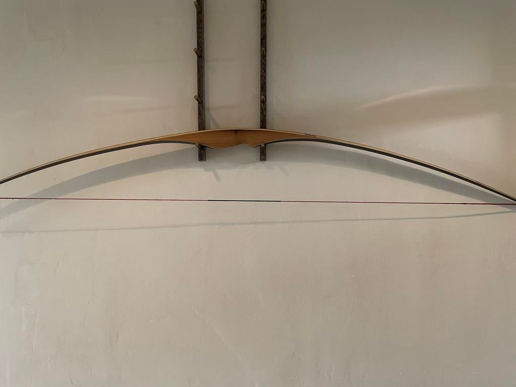 Bodnik Bow Dakota 64” 30# 28” flatbow, Ophalen of Verzenden, Zo goed als nieuw, Longbow
