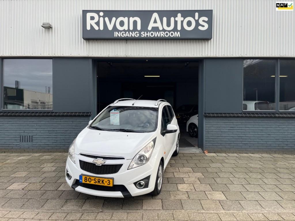 Chevrolet SPARK 1.2 16V LT, Auto's, Voorwielaandrijving, 4 cilinders, 82 pk, Wit