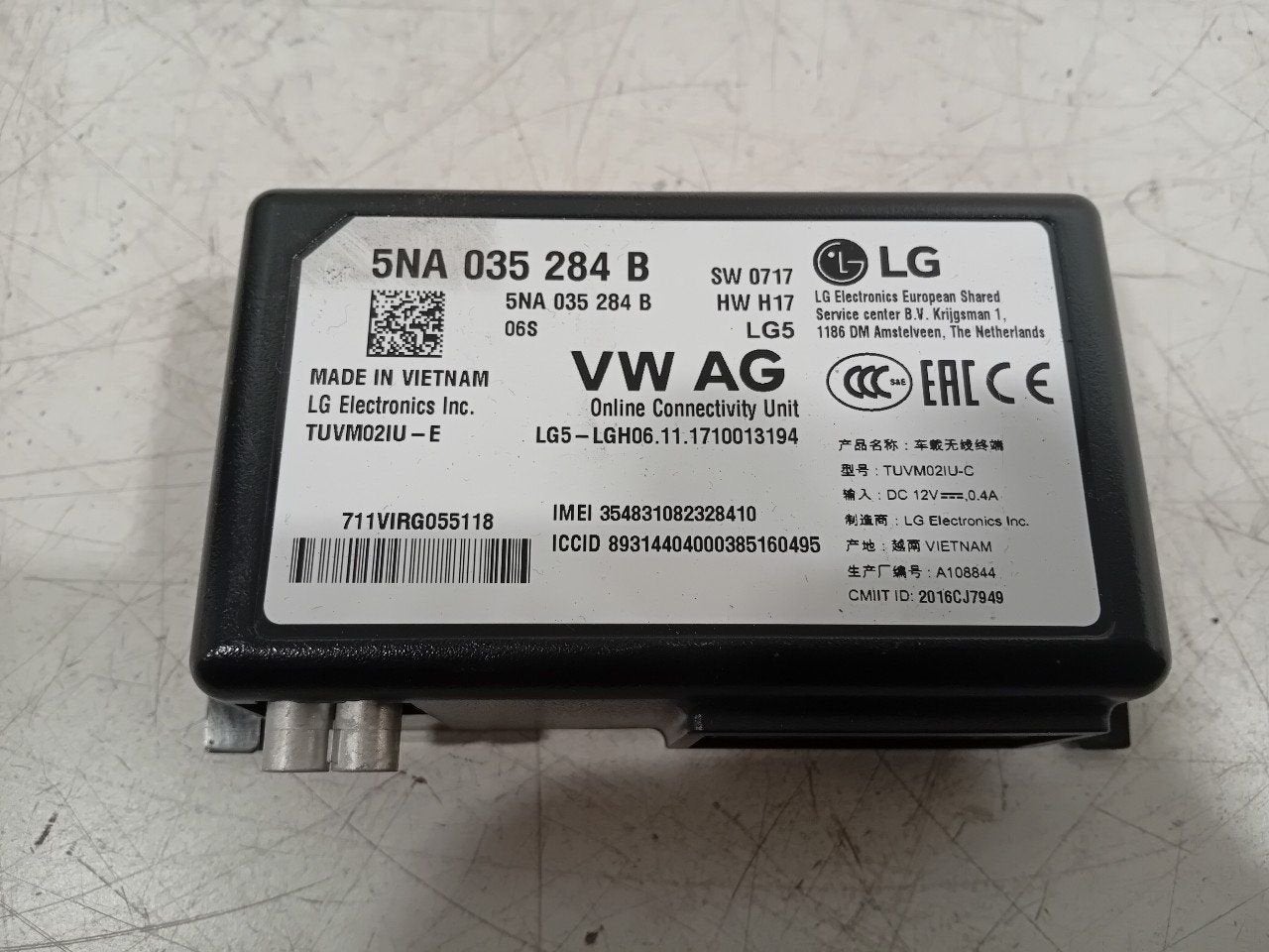 Computer telefoon Volkswagen Tiguan, Onderdelen@venauto.nl, Van der Ven Autorecycling B.V., Gebruikt, Ettenseweg 76, 4706 PB Roosendaal, The Netherlands