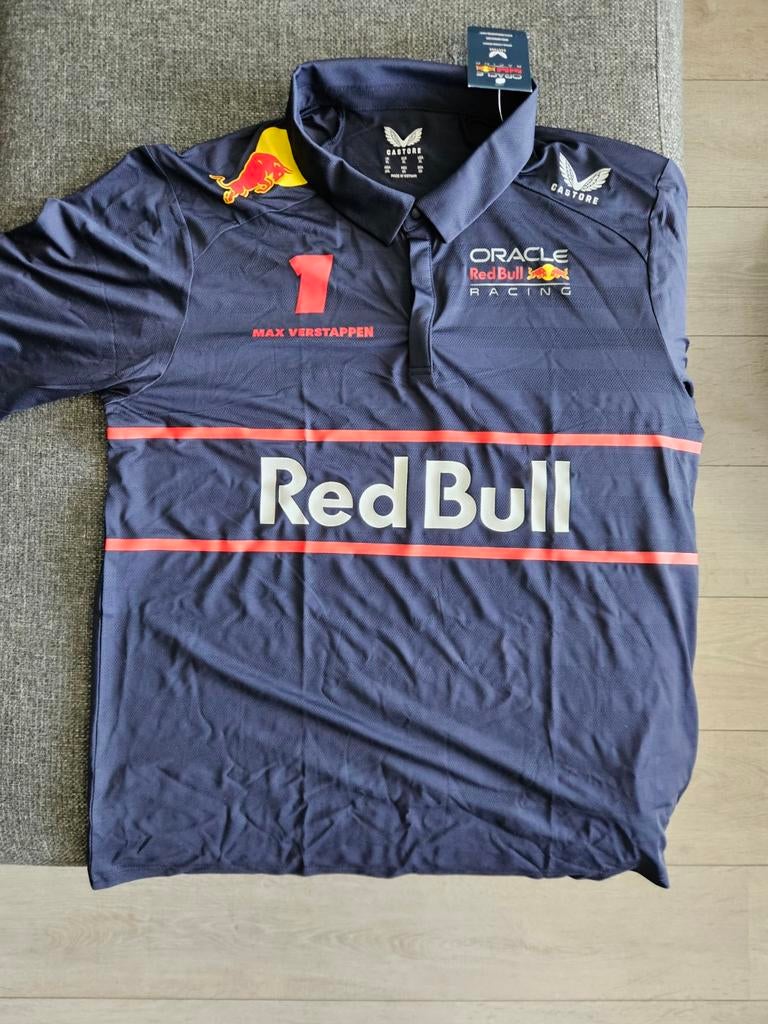 Red Bull Max Verstappen shirt XL + petje - Nieuw!, Blauw, Ophalen of Verzenden, Red Bull Racing, Maat 56/58 (XL)