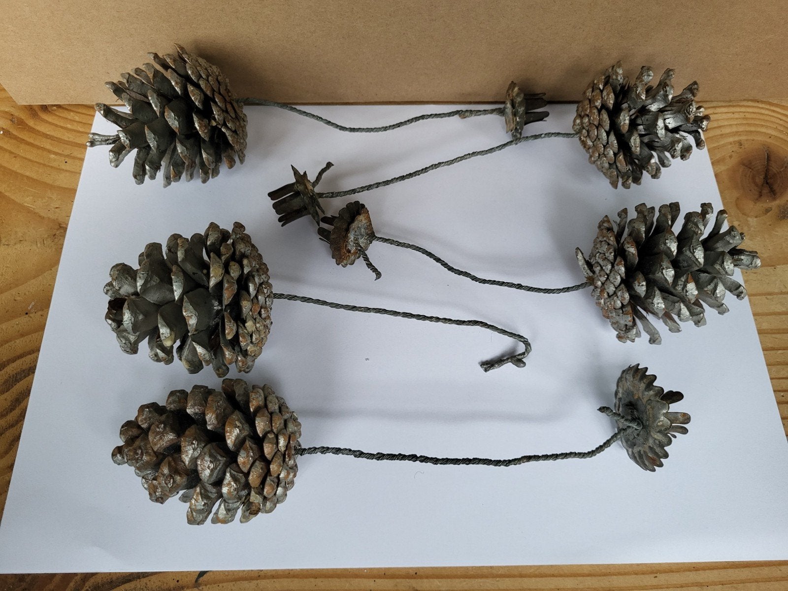 kerst kaarsenhouders dennenappel, Ophalen of Verzenden