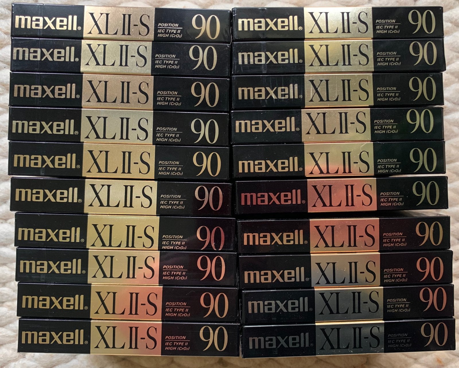 NOS Maxell XLII-S90 JAPAN 1988 cassettebandjes XLII-S 90 OVP, 2 t/m 25 bandjes, Ophalen of Verzenden, Maxell, Nieuw in verpakking