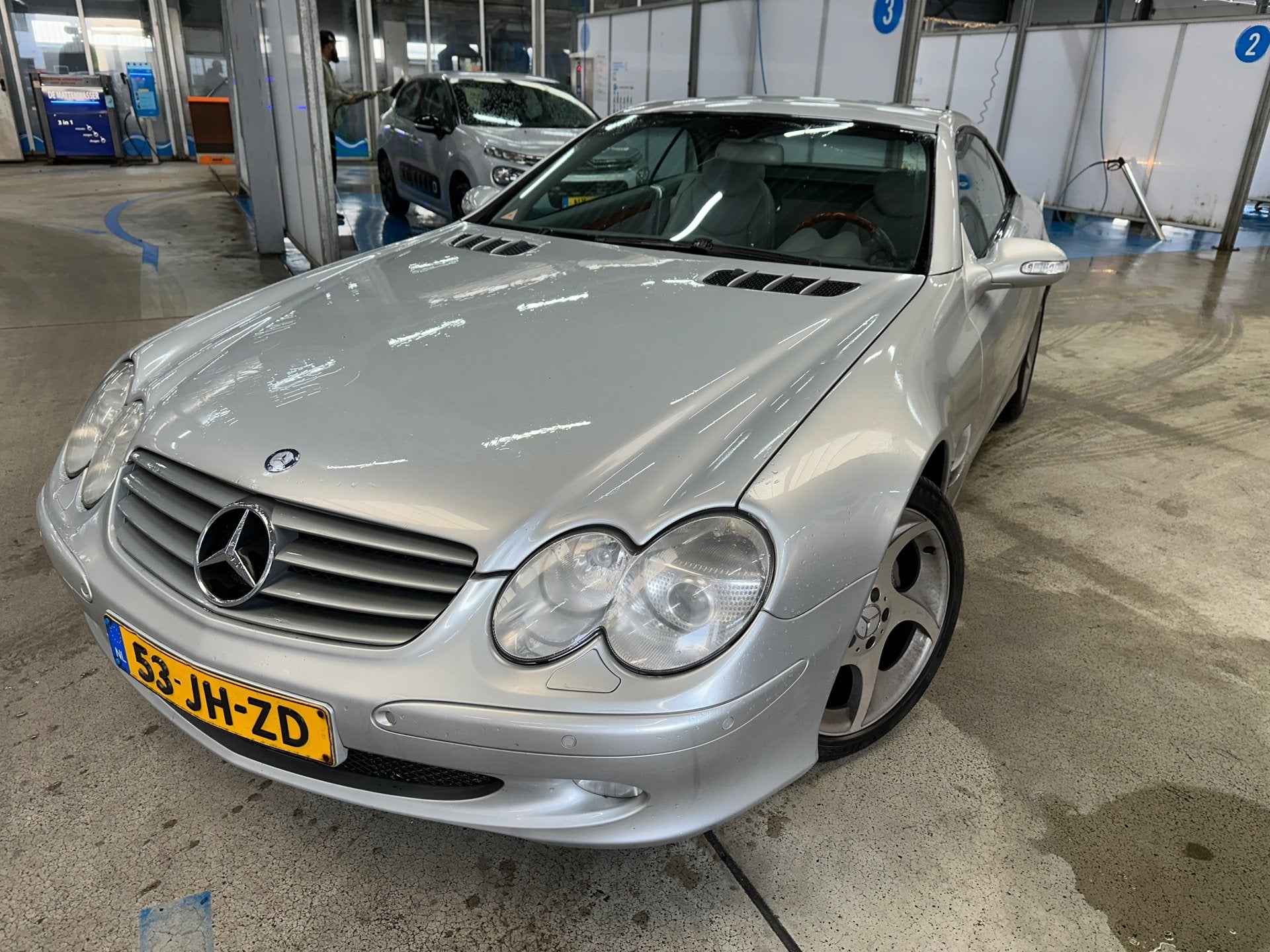 Mercedes-Benz SL-klasse AUTOMAAT, CABRIOLET MET NIEUW JAAR A, Auto's, Automaat, Achterwielaandrijving, Gebruikt, 8 cilinders