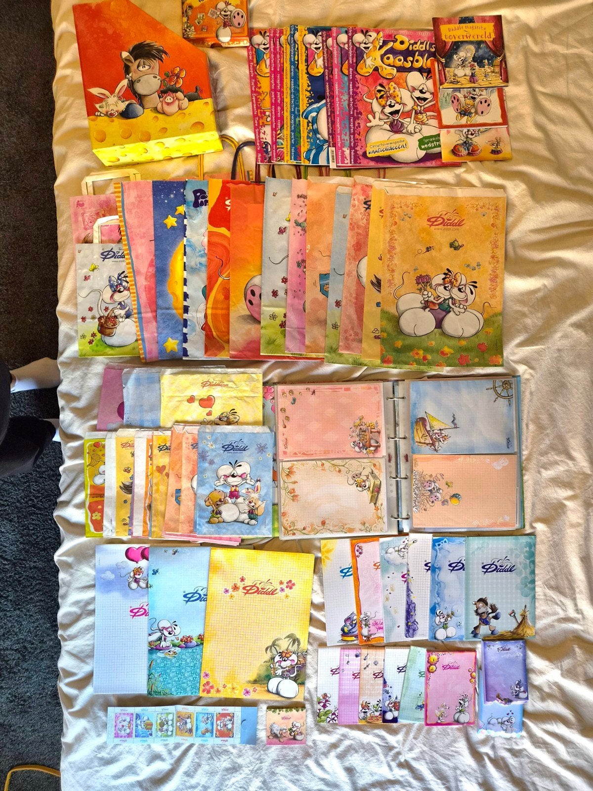 Grote Diddle Collectie uit de Jaren 2000 - Zeldzaam!, Ophalen of Verzenden, Diddl, Zo goed als nieuw, Papier, Kaart of Schrift