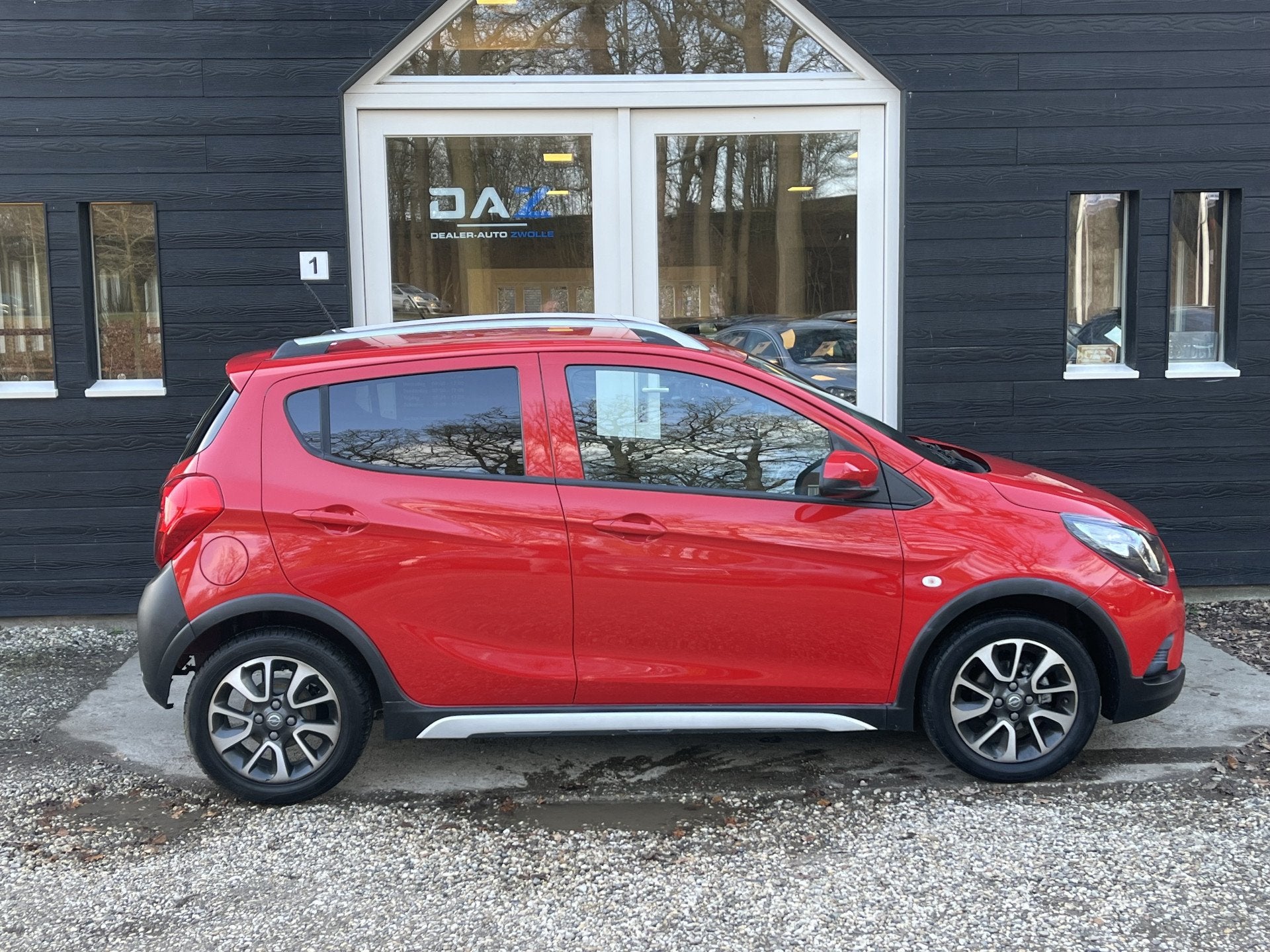 Opel KARL 1.0 Rocks Online Edition Airco/Audio/Cruise/Pdc/Lm, Auto's, Voorwielaandrijving, Stof, Gebruikt, LED verlichting