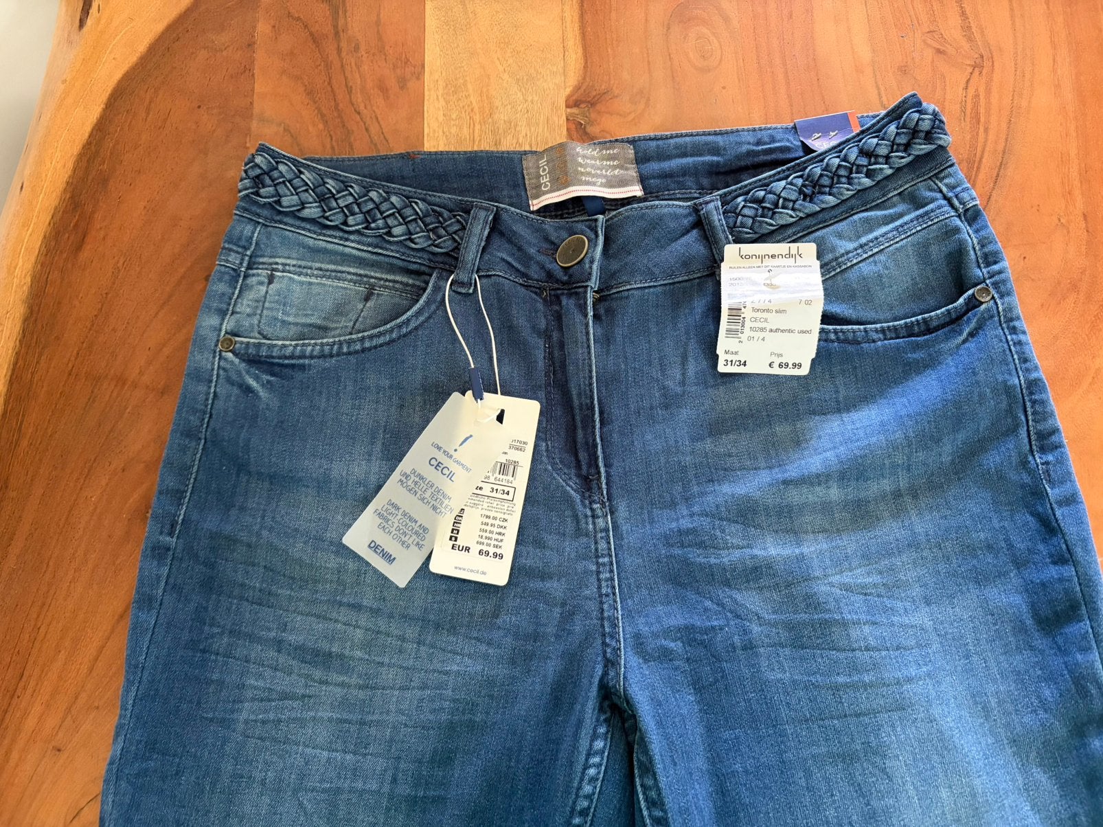 Nieuwe Cecil jeans 31/34 strech, Ophalen of Verzenden, Nieuw, Blauw, W33 - W36 (confectie 42/44)