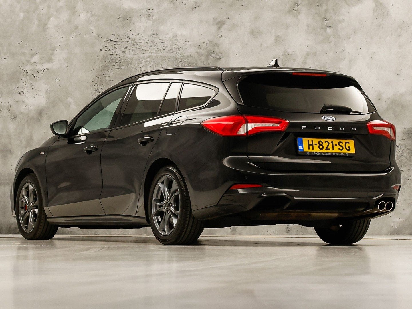 Ford FOCUS Wagon 1.0 EcoBoost ST Line (APPLE CARPLAY, GROOT, 12 maanden, Gebruikt, 1283 kg, Zwart