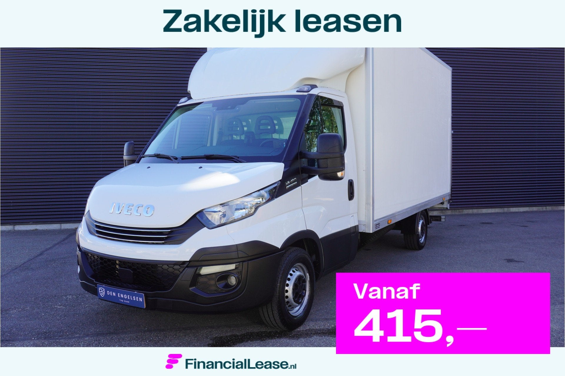 Iveco Daily 35S18 3 liter 180pk Automaat Bakwagen Laadklep Z, Automaat, Achterwielaandrijving, Gebruikt, Euro 6