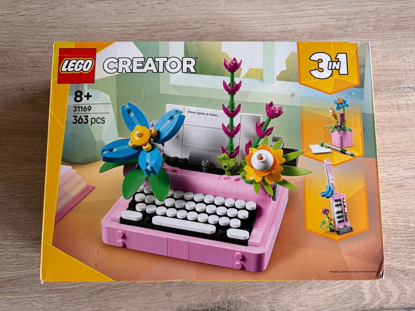 LEGO Creator 3in1 Typemachine met Bloemen (31169), Ophalen, Zo goed als nieuw