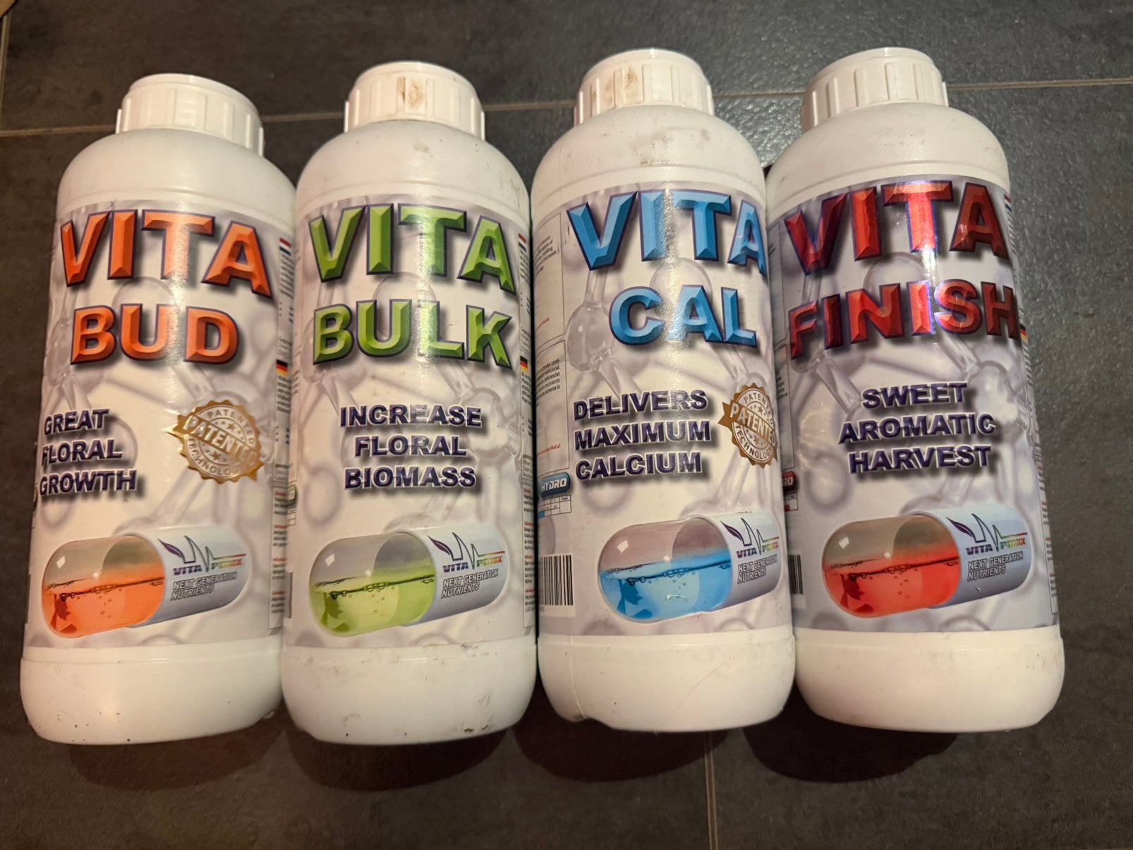 Vita Bud, Bulk, Cal, Finish - Plantenvoeding Set, Ophalen of Verzenden, Nieuw