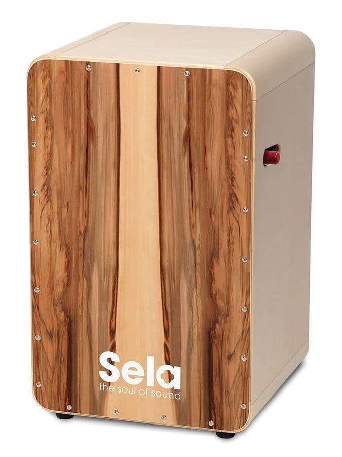 Sela SE 010 CaSela Pro Satin Nut cajon met switch, Muziek en Instrumenten, Percussie, Nieuw, Trommel, Ophalen of Verzenden
