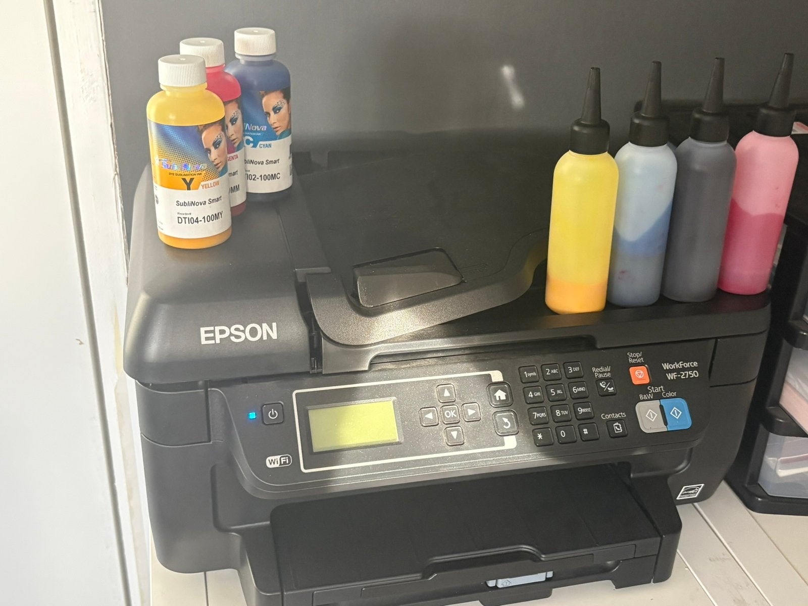 Epson wf2750 sublimatie printer, Computers en Software, Printers, Ophalen, Gebruikt
