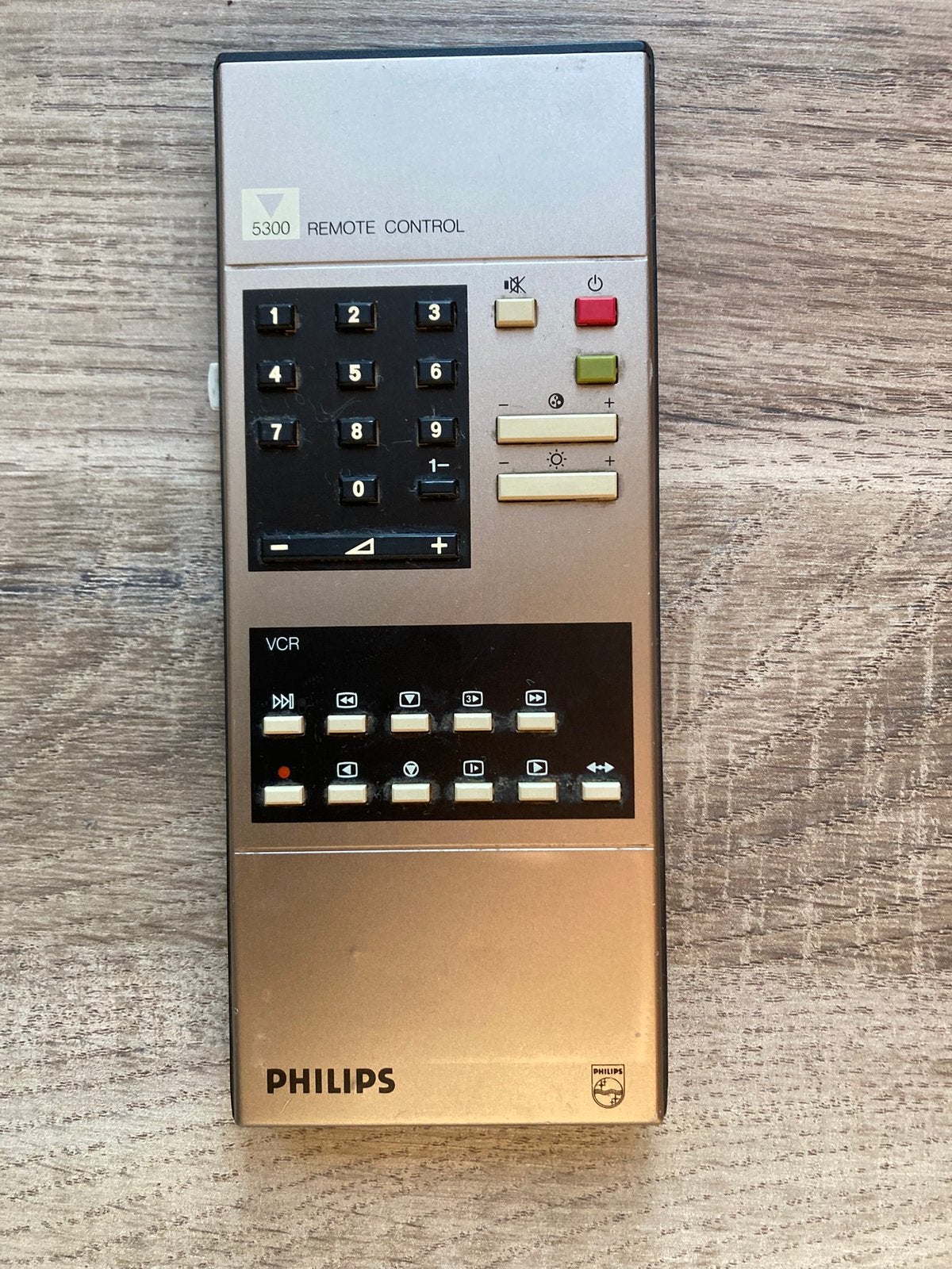 Philips 5300 Remote Control - Vintage Afstandsbediening, Audio, Tv en Foto, Afstandsbedieningen, Ophalen of Verzenden, Gebruikt