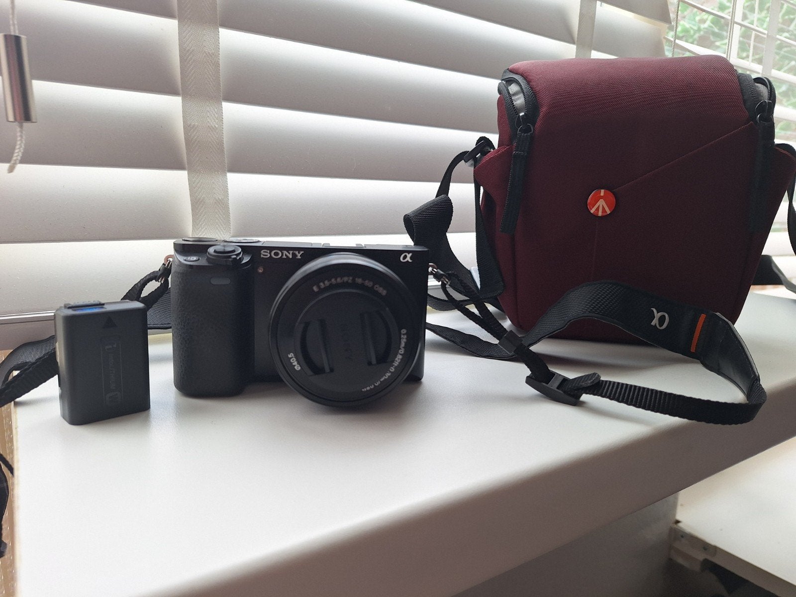 Sony a6000 systeemcamera., Audio, Tv en Foto, Fotocamera's Digitaal, Ophalen of Verzenden, Zo goed als nieuw, Spiegelreflex, Sony