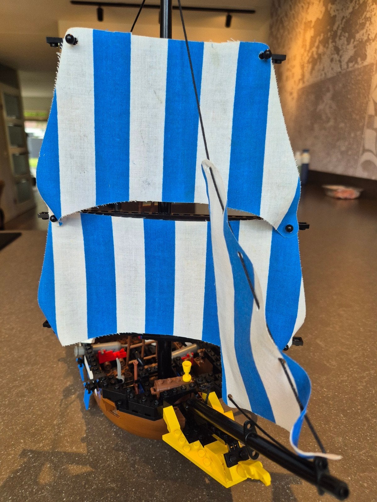 Lego Piratenschip 6274 - Compleet en in zeer goede staat, Kinderen en Baby's, Gebruikt, Lego, Inclusief instructies, Complete set