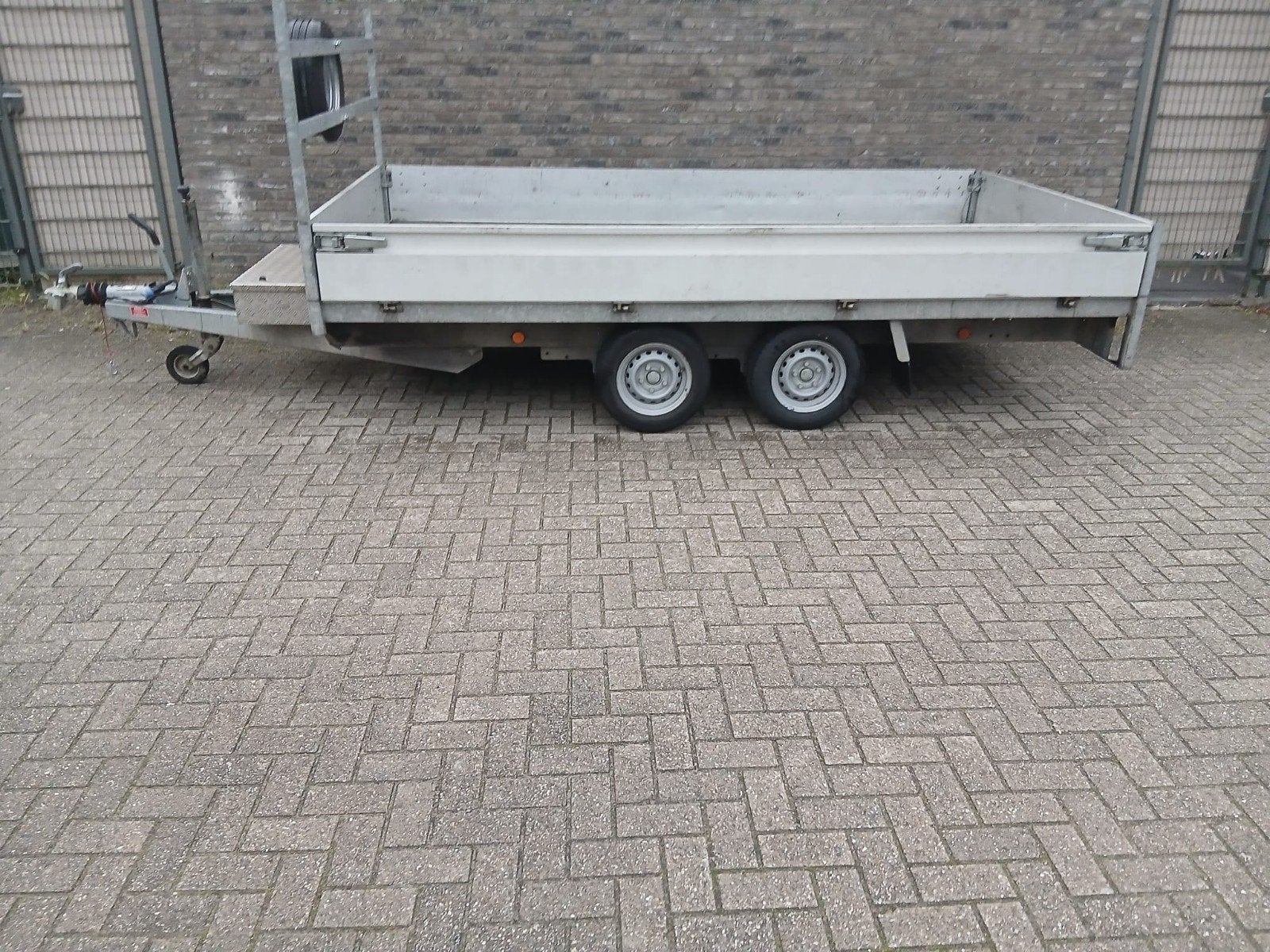 te koop aangeboden plateauwagen, Ophalen of Verzenden