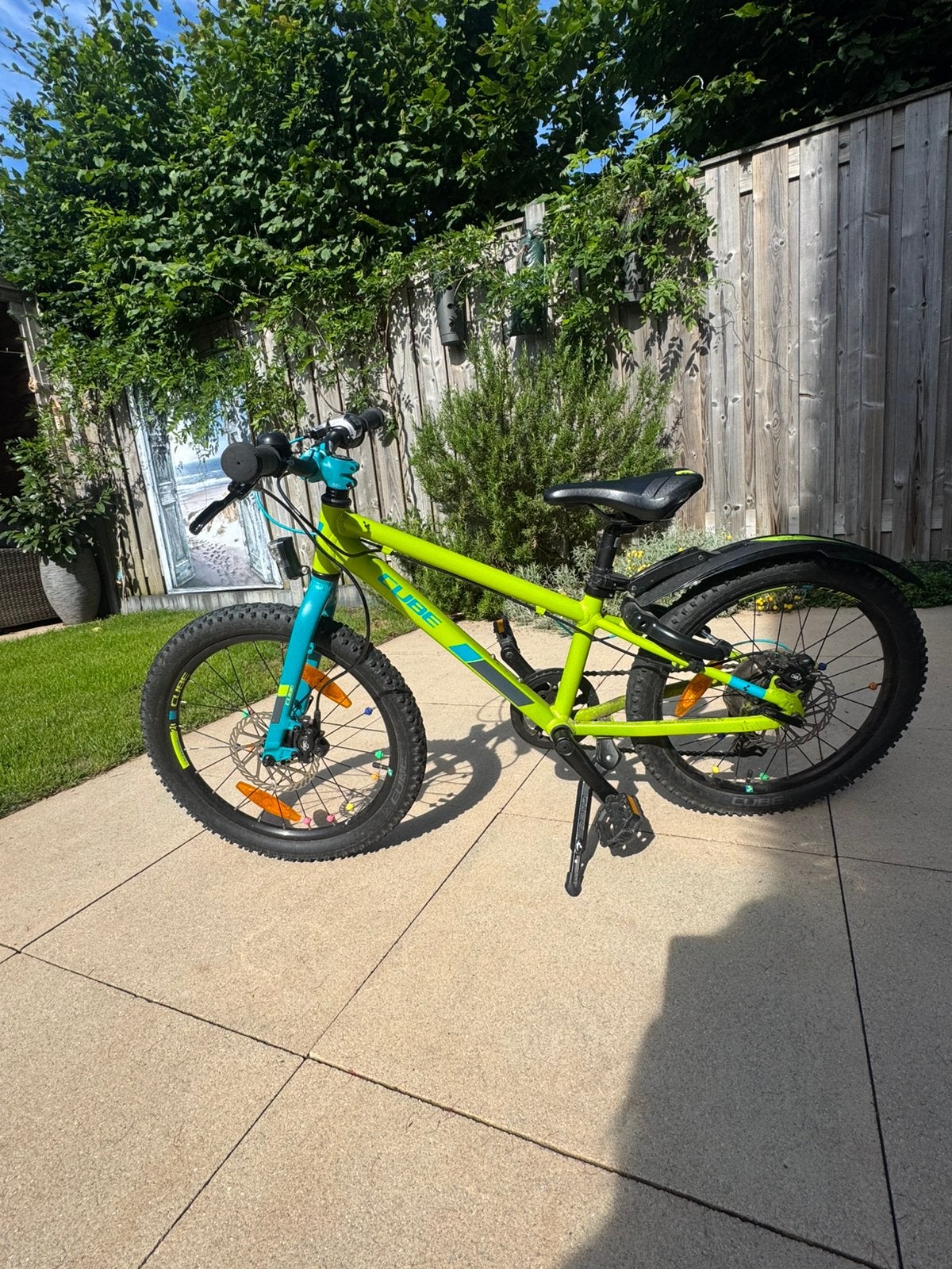 Cube Acid 200 Disc Boys 20 Kids Bike Green/Petrol, Fietsen en Brommers, Ophalen of Verzenden, Zo goed als nieuw, Aluminium, 24 inch of meer
