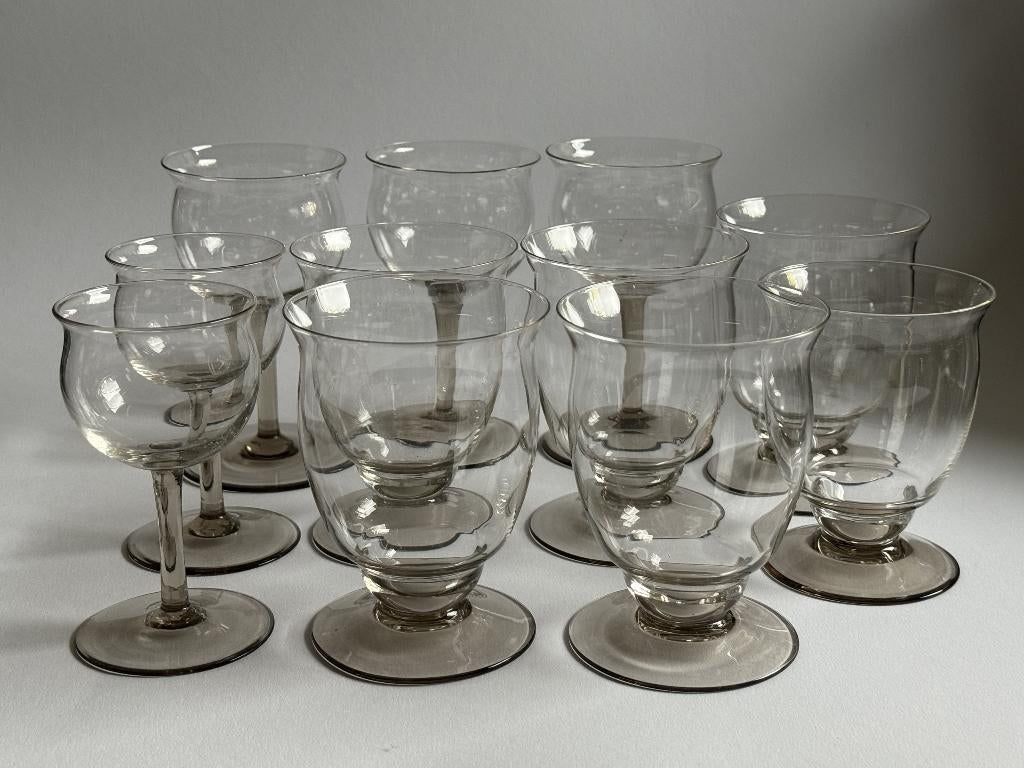 Strato of Huijgens glazen W.J. Rozendaal, Antiek en Kunst, Ophalen of Verzenden
