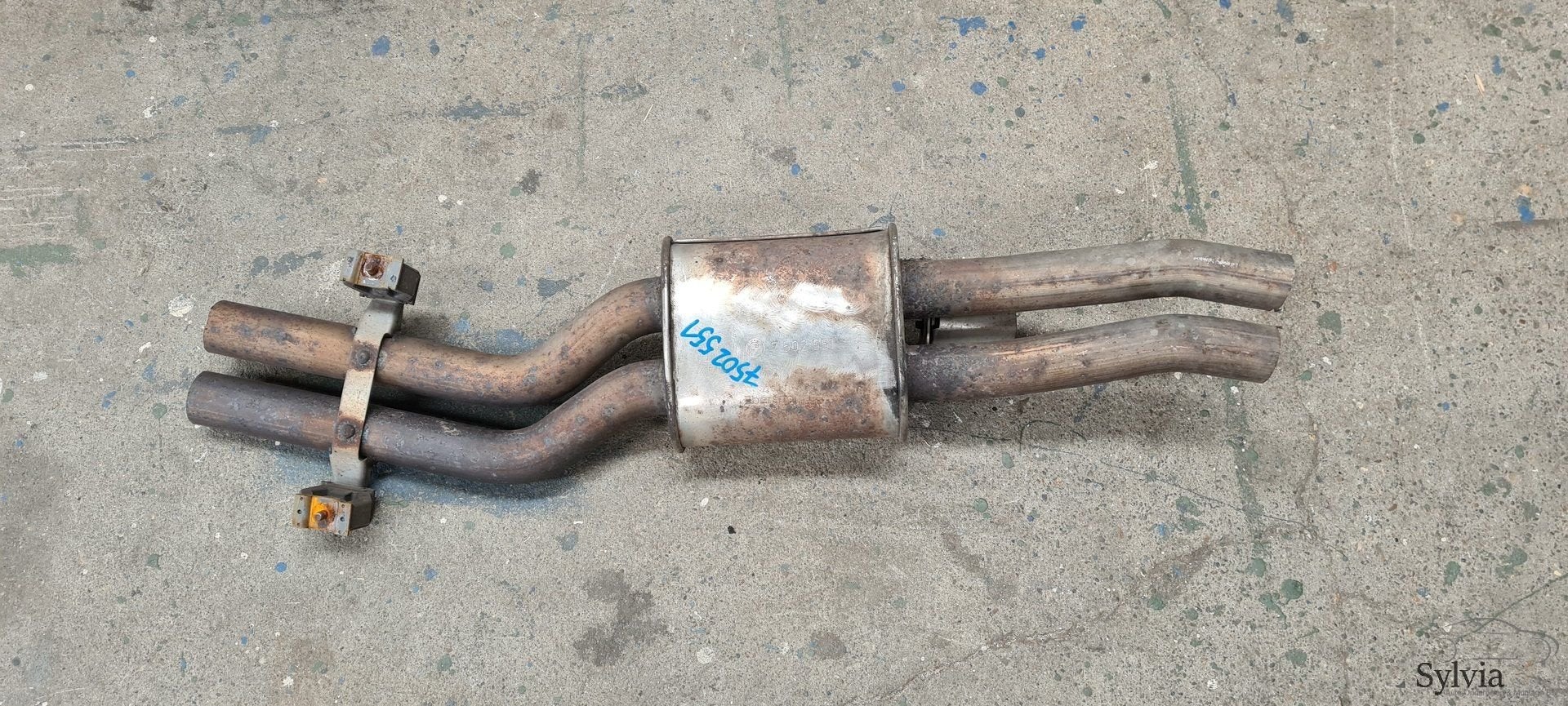 Uitlaat middendemper BMW 3 serie E46 M54 7502551, Auto-onderdelen, Gebruikt, -, -, Ophalen of Verzenden