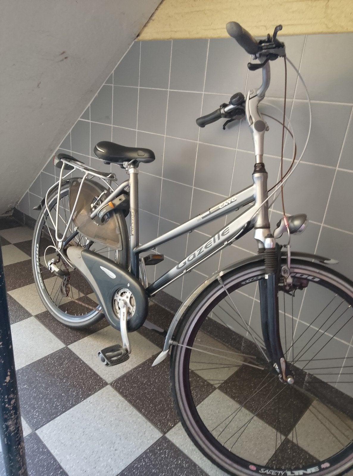 Gazelle Cayo aluminium frame damesfiets, Fietsen en Brommers, Velgrem, Versnellingen, Ophalen of Verzenden, Gazelle