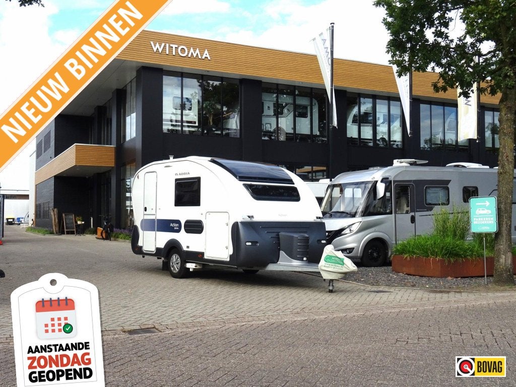Adria Action 391 PH mover en unico luifel, Standaardzit, Bedrijf, 750 - 1000 kg, Luifel