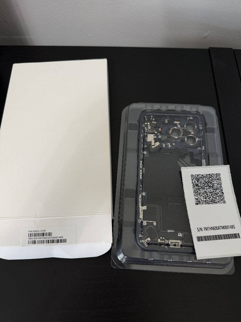 Behuizing van iPhone 17 Pro Max Deep Blue, Ophalen of Verzenden, Nieuw, Overige typen, Apple