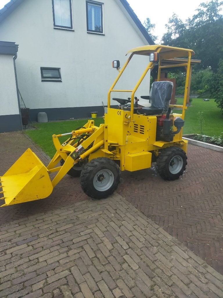 Mini shovel / wiellader te koop - zo goed als nieuw!, Zakelijke goederen, Machines en Bouw | Kranen en Graafmachines, Wiellader of Shovel