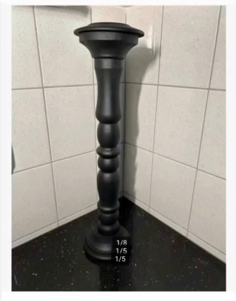 Mooie hoge Hoedenstandaard, hoog 55 cm hout, Antiek en Kunst, Ophalen of Verzenden