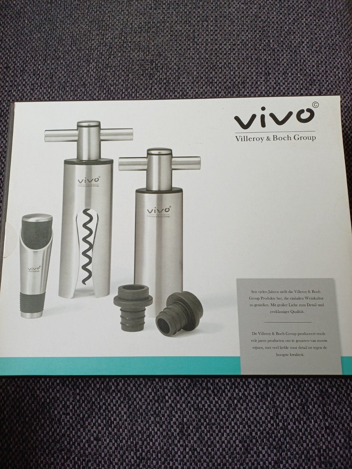 Vivo Sommelier set nieuw in doos, Ophalen of Verzenden, Metaal, Overige merken, Nieuw
