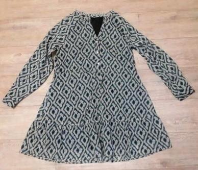 tuniek grijs/blauw ,jurk  ,blouses tunieken ,diverse merken, Kleding | Dames, Blouses en Tunieken, Ophalen of Verzenden, Zo goed als nieuw