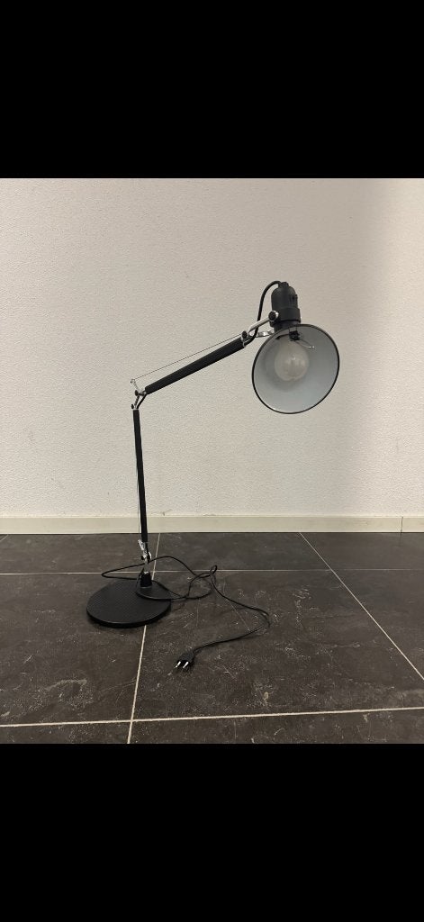 Artemide Tolomeo Tavolo Zwart - Design Bureaulamp met Voet, Ophalen, Bureaulamp, Nieuw, Zwart