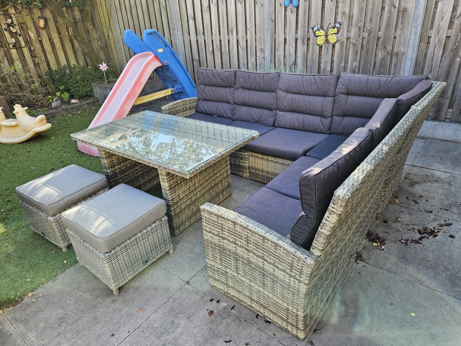 mooie loungeset z.g.a.n., Tuin en Terras, Tuinsets en Loungesets, Ophalen