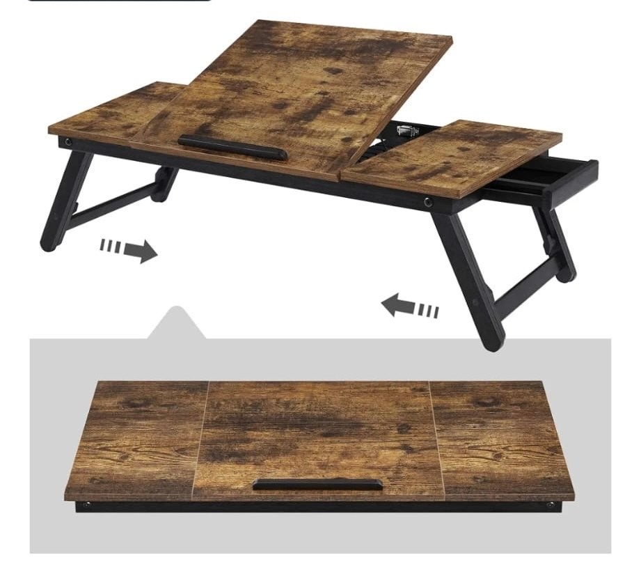 Opvouwbare Laptoptafel - Verstelbaar & Draagbaar, Songmics, Nieuw, Ophalen of Verzenden, Songmics