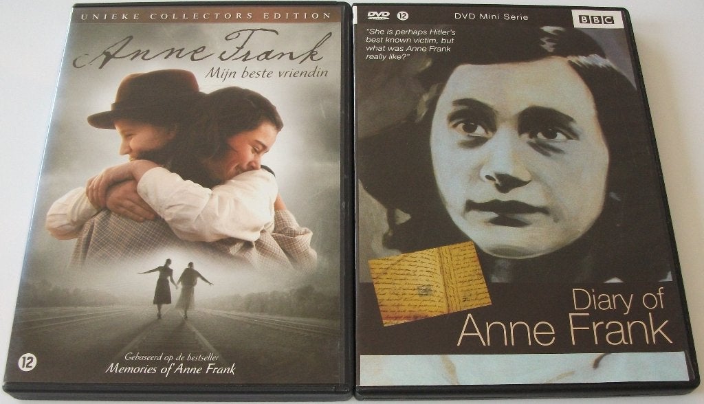 Film-Serie *** ANNE FRANK *** 2 stuks, Engels, Nederlands, Ophalen of Verzenden, Zo goed als nieuw