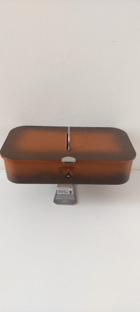 Retro Brabantia Schoenpoetsdoos | Jaren 70 Vintage Opberger, Verzamelen, Ophalen of Verzenden, Huis en Inrichting