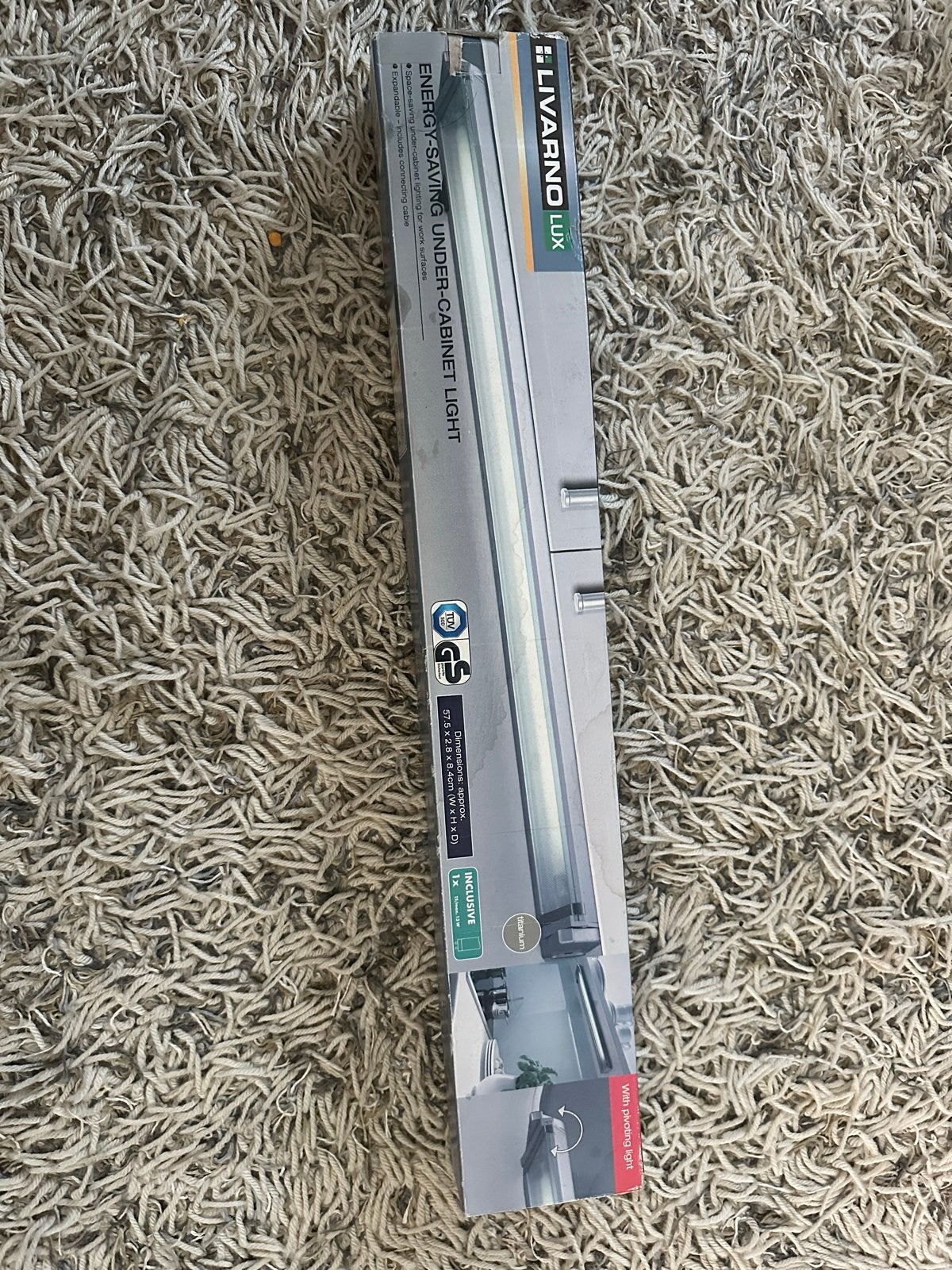 LIVARNO LUX Energiebesparende Onderbouwlamp, Ophalen of Verzenden, Nieuw, Metaal, Minder dan 100 cm