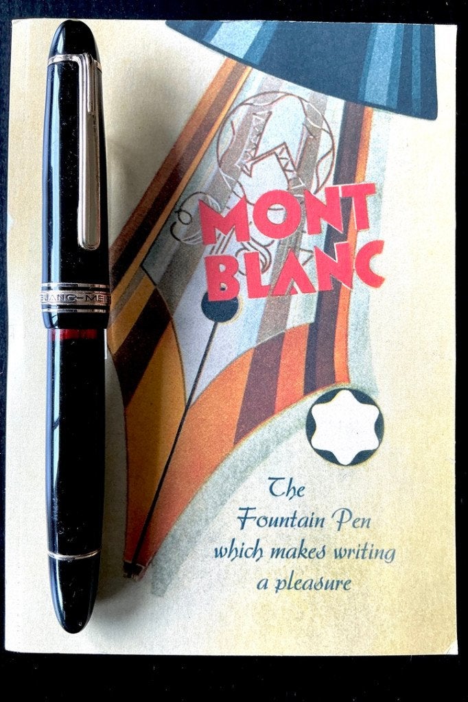 Vintage 1950's Montblanc Meisterstück 146 Gerestaureerd, Ophalen of Verzenden, Zo goed als nieuw, Vulpen, Mont Blanc