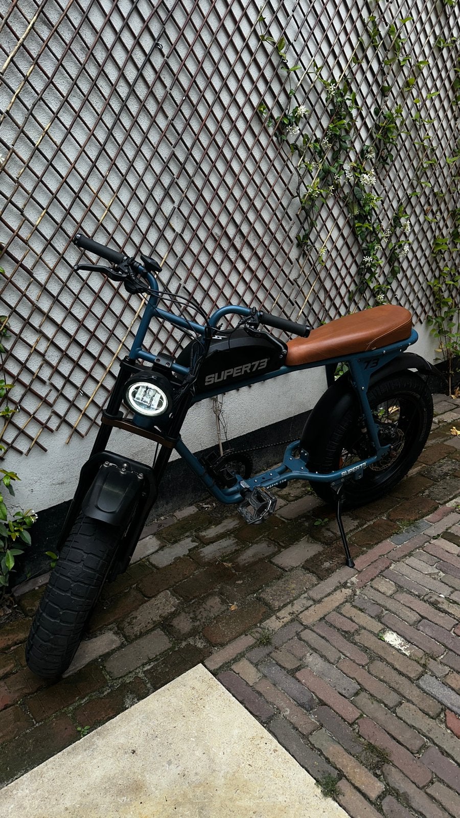 SUPER73-S2 Hudson Blue, Fietsen en Brommers, Brommers | Tomos, Ophalen, Overige modellen, Maximaal 45 km/u, Zo goed als nieuw