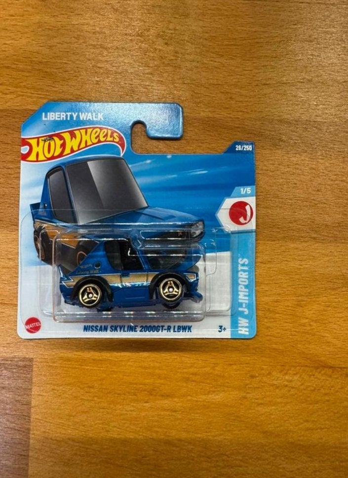 Hotwheels Nissan Skyline 2000 GTR, Ophalen of Verzenden, Zo goed als nieuw, Auto