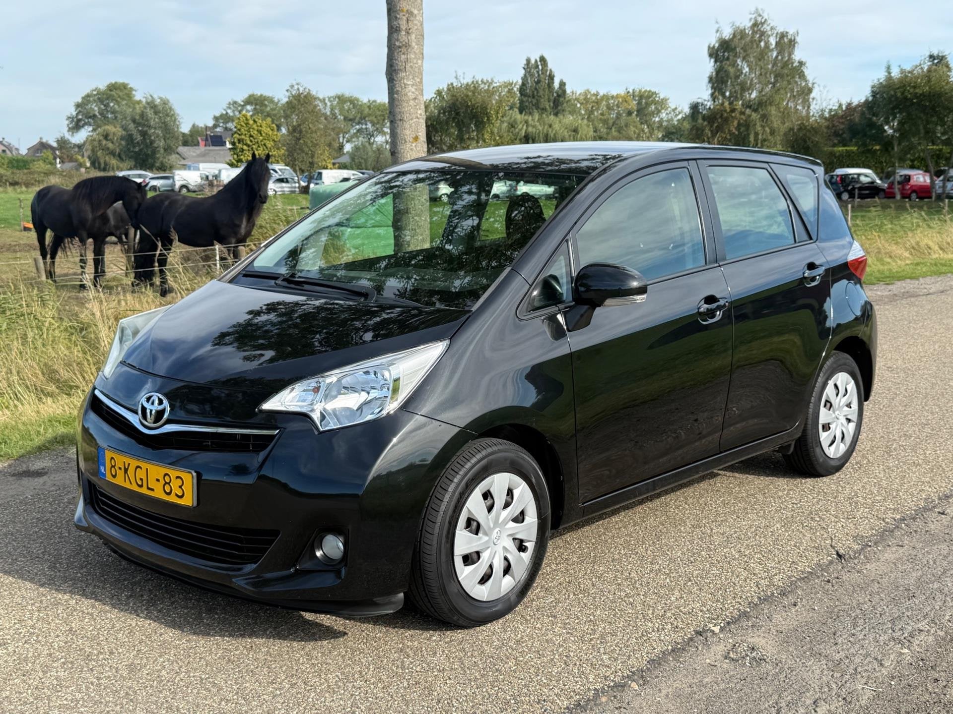 Toyota Verso-S 1.3 VVT-i Comfort Plus Airco APK 12-2026 NAP, Voorwielaandrijving, Euro 5, Stof, Gebruikt