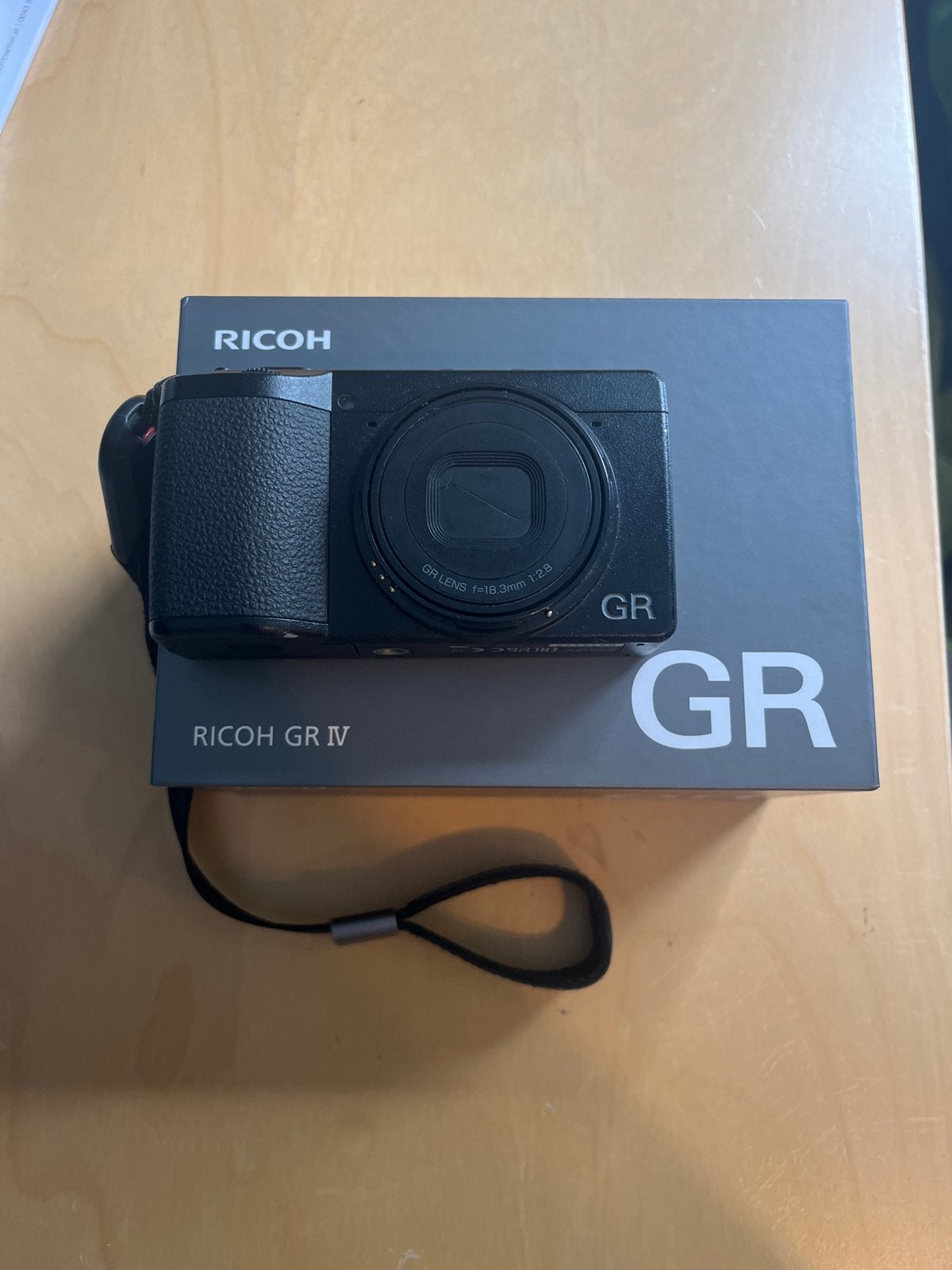 Ricoh GR IV Compact Camera - Zo goed als nieuw, Compact, Ophalen of Verzenden, Zo goed als nieuw, Overige Merken