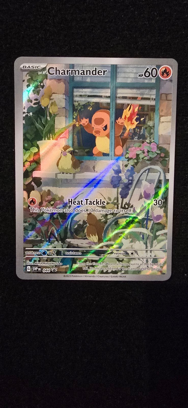 Charmander 044/165 (SV01S) Pokémon kaart, Ophalen of Verzenden, Zo goed als nieuw, Losse kaart, Foil