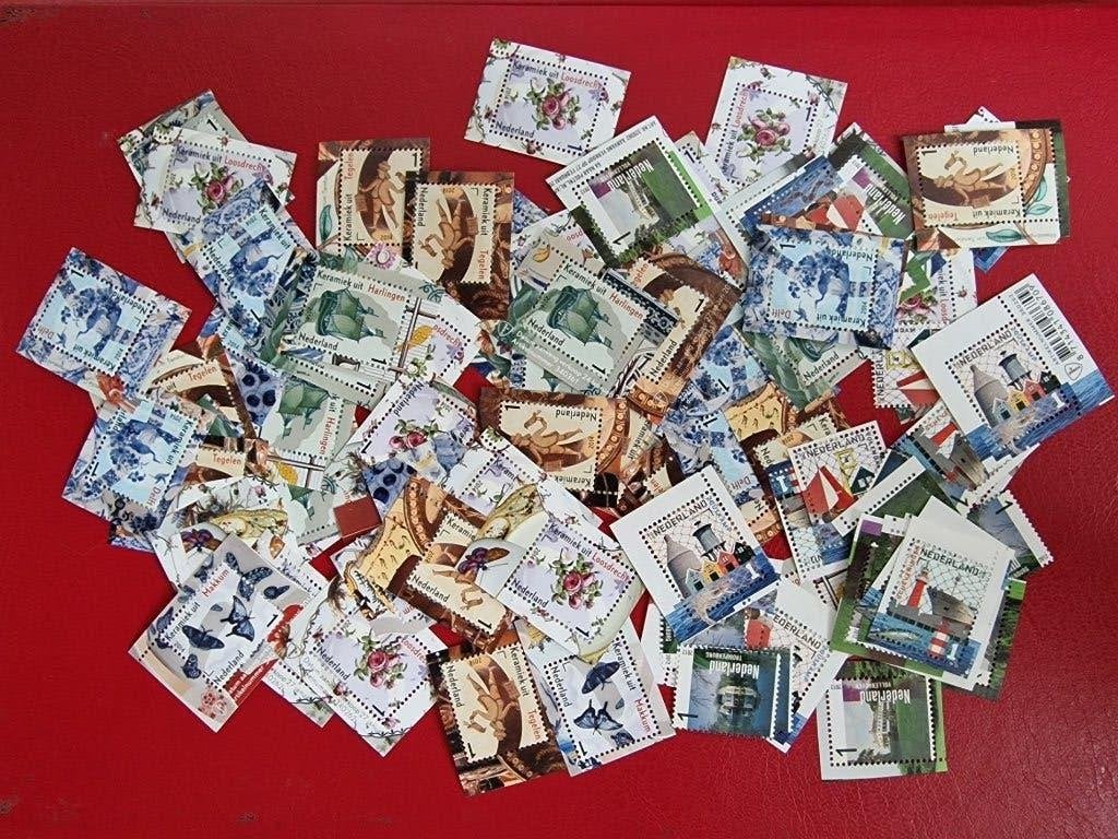 100x Tarief 1 nominaal frankeergeldig €140,-. Kleinformaat., Ophalen of Verzenden, Na 1940, Postfris