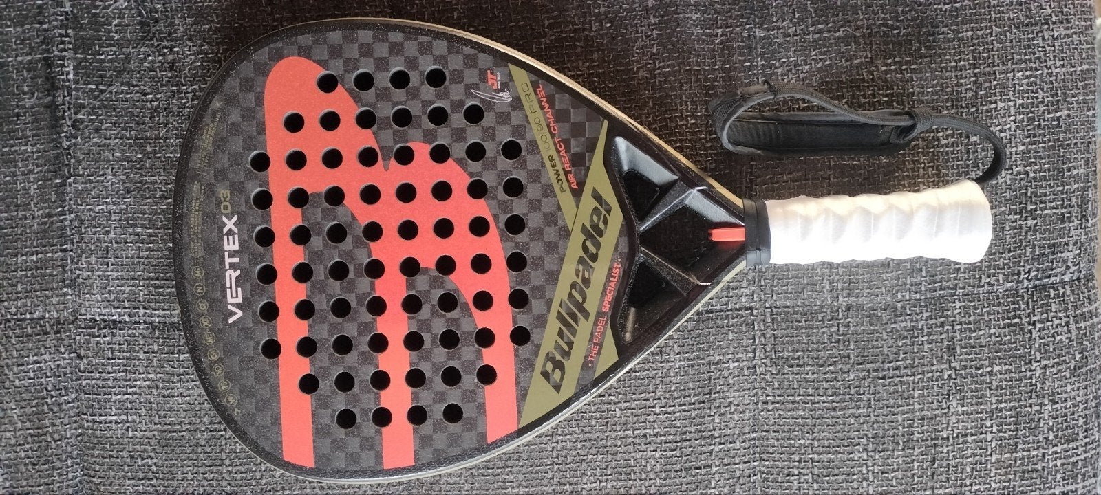 Padelracket Bullpadel Vertex 03, Ophalen of Verzenden, Gebruikt, Padelracket