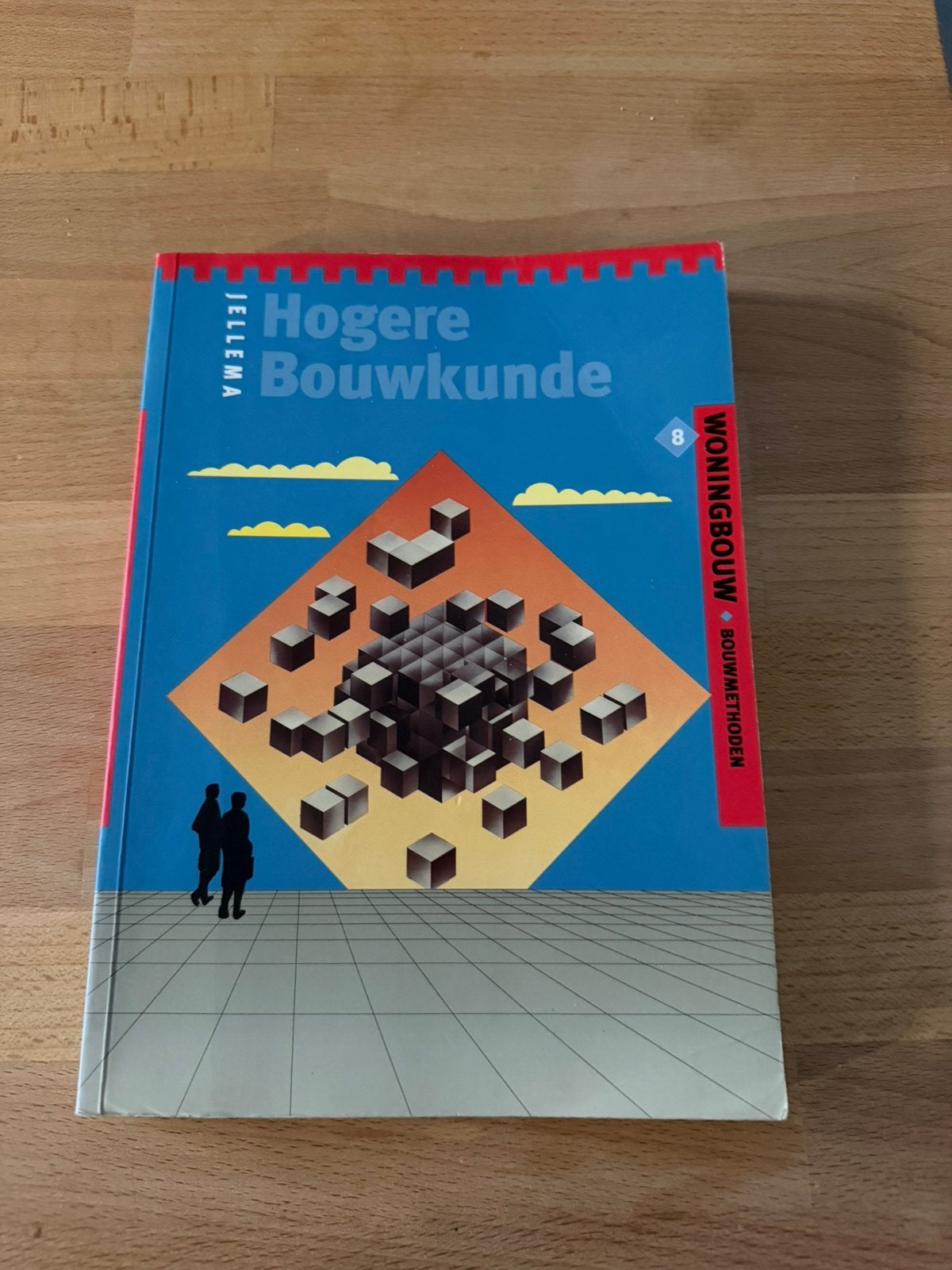 Hogere Bouwkunde Jellema 8, Ophalen of Verzenden, Zo goed als nieuw, Bouwkunde