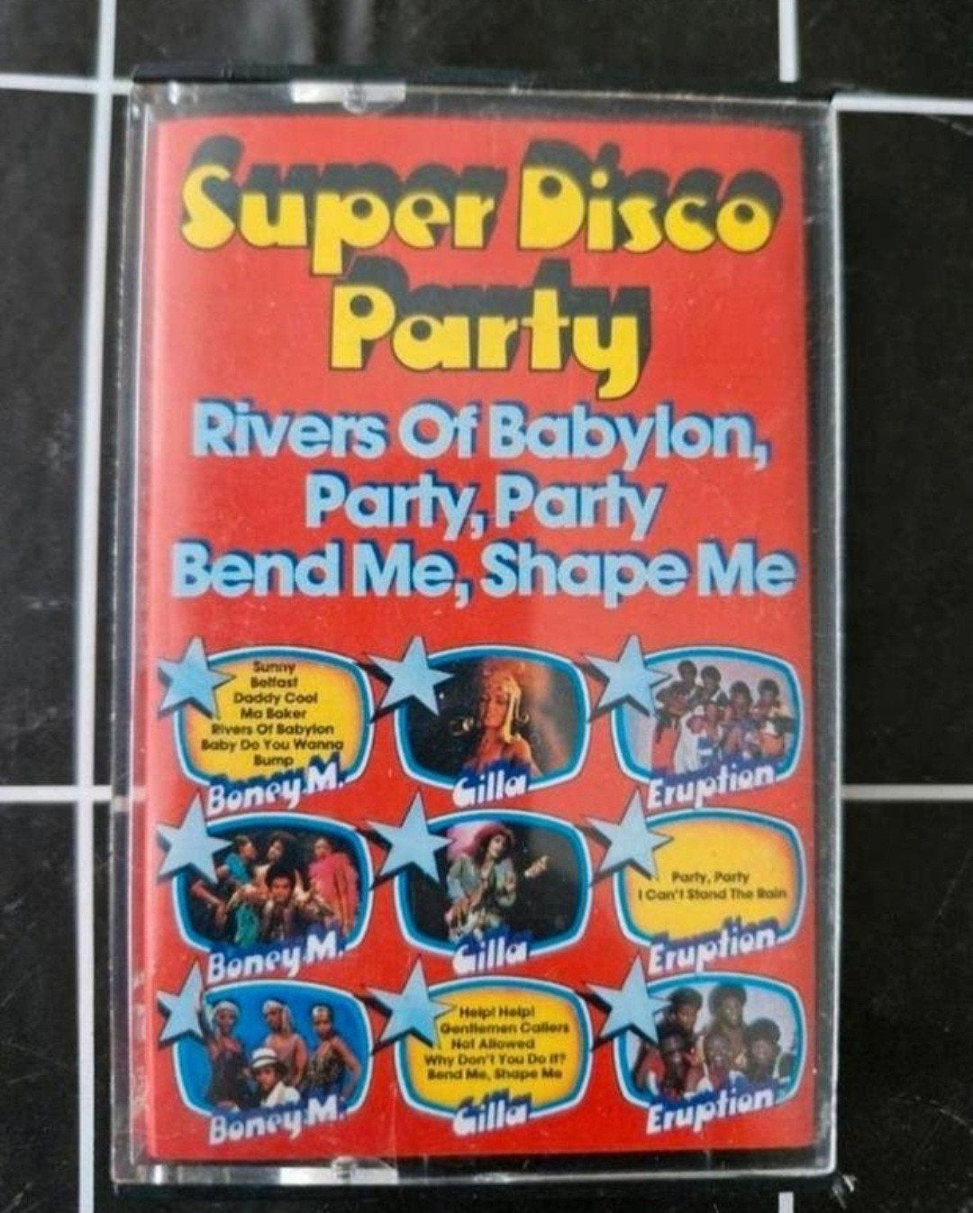 Cassettebandje Super Disco Party, Cd's en Dvd's, Ophalen of Verzenden, Zo goed als nieuw, 1 bandje