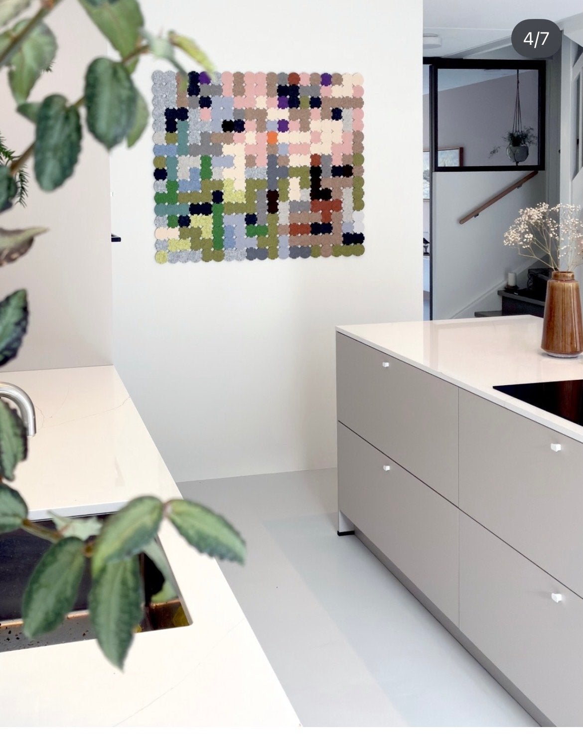 Kunst- geluidspaneel van losse dots, Ophalen of Verzenden