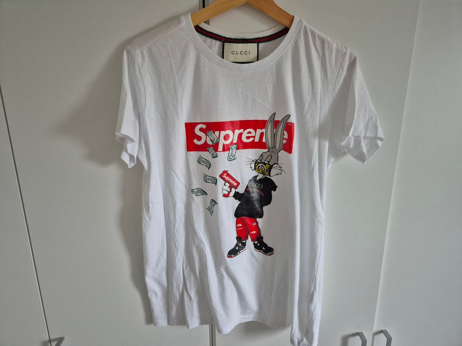 Gucci S, Wit, Ophalen of Verzenden, Korte mouw, Maat 36 (S)