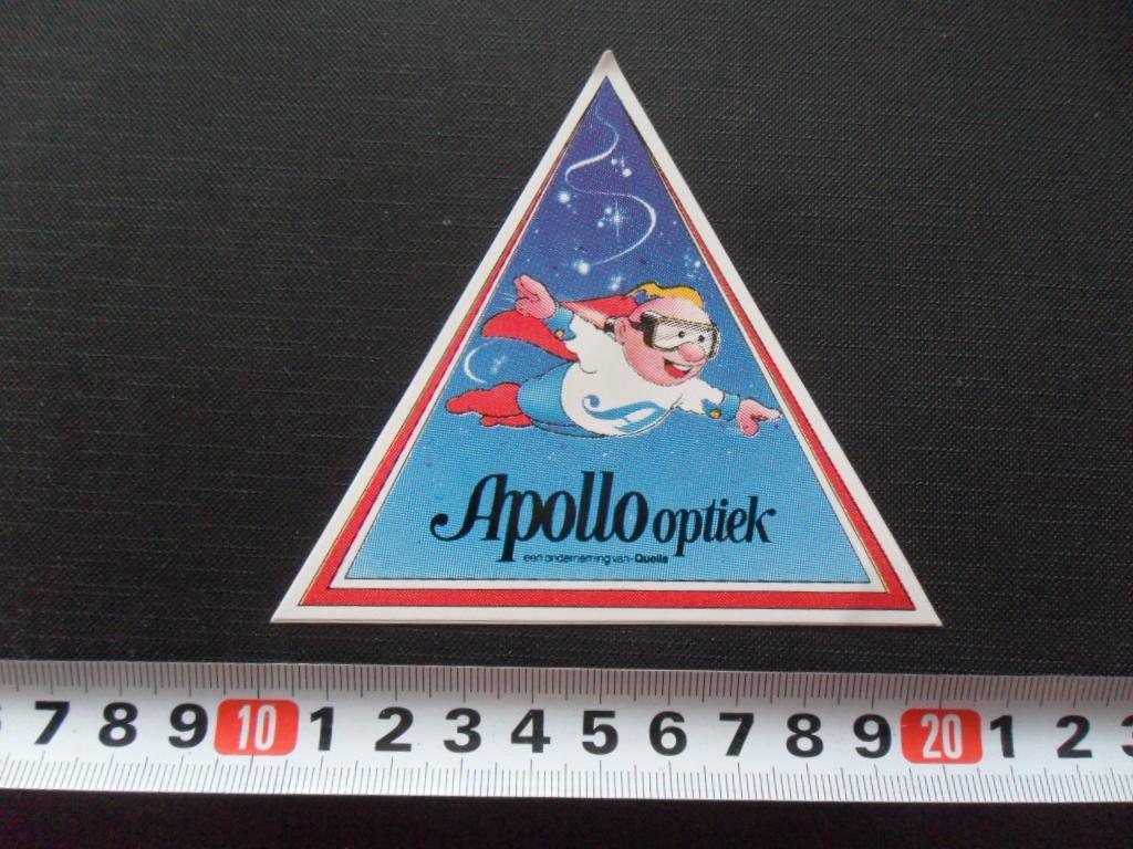 sticker APOLLO OPTIEK Quelle *, Ophalen, Zo goed als nieuw